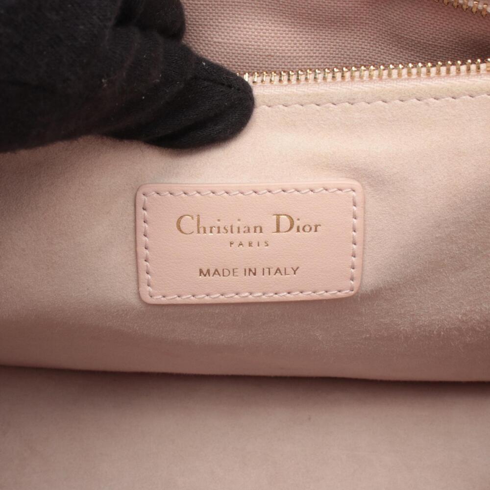Dior Book Tote Cannage Bag Leather Pink - Picture 4 of 7